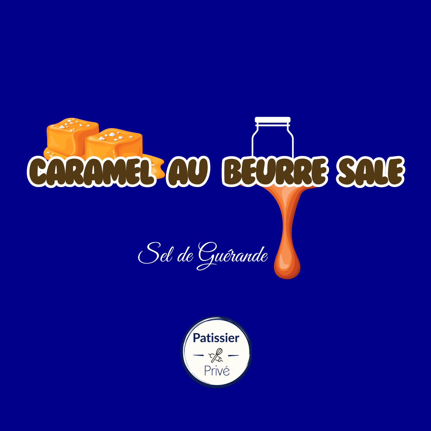 Pot de caramel au beurre salé